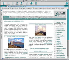 Achill247.com Web site