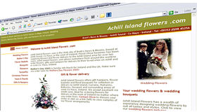 Achill Island Flowers web site, created by Digital Acla