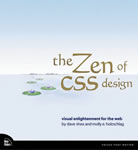 cover of book 'The Zen of CSS Design'